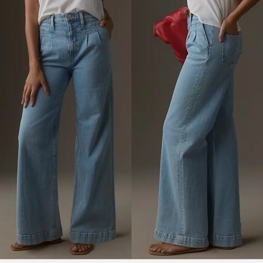 Hudson Jeans Light Blue Flare Denim